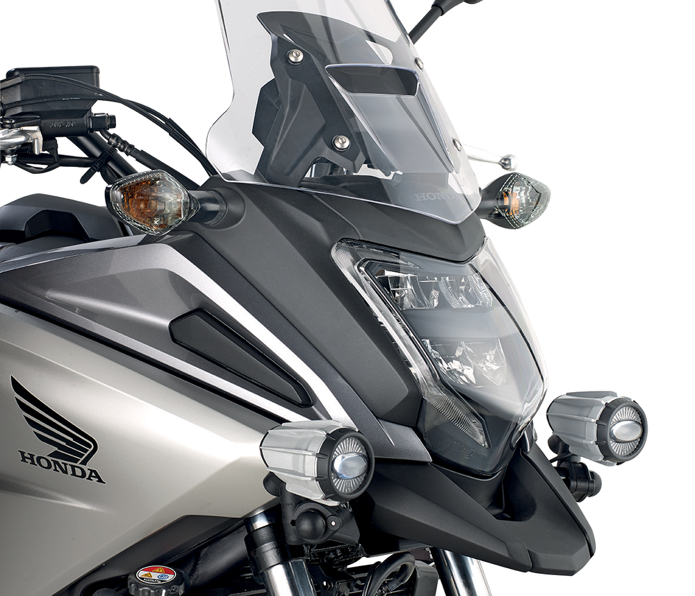 Sistema di fissaggio per faretti auxiliary-light-mounting-kit 002 GIVI LS1146