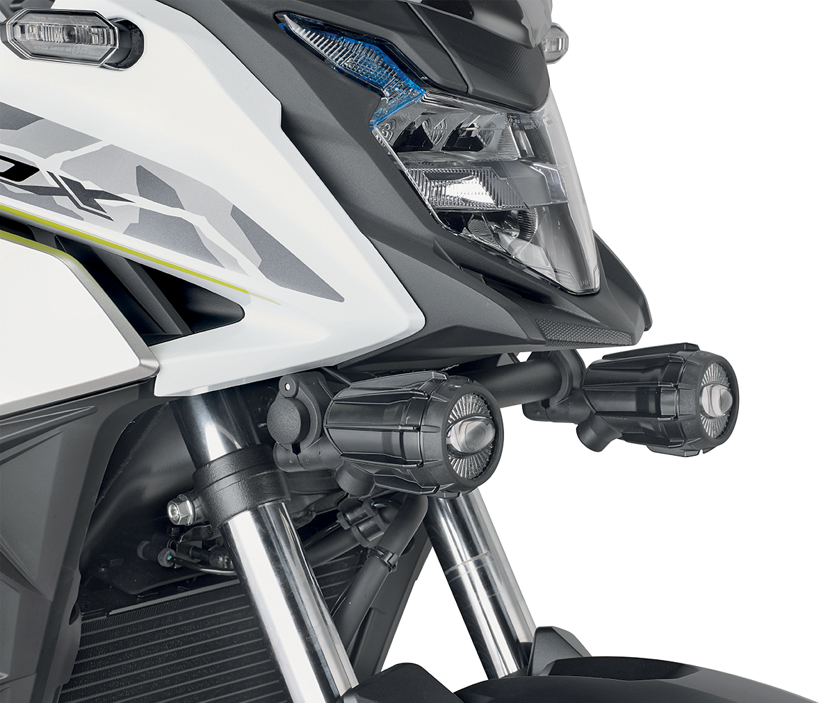 Sistema di fissaggio per faretti auxiliary-light-mounting-kit GIVI LS1171