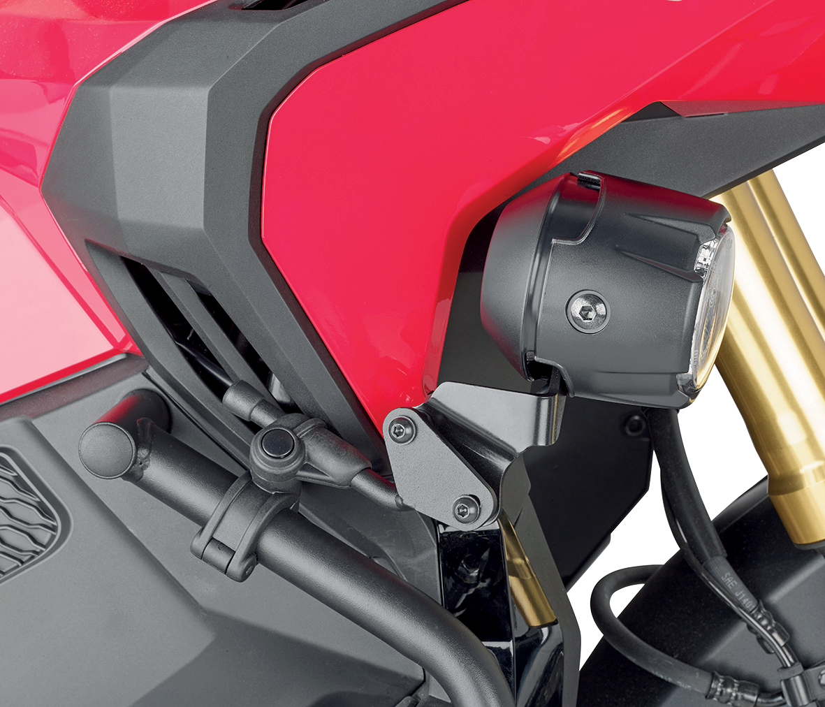 Sistema di fissaggio per faretti auxiliary-light-mounting-kit GIVI LS1188O