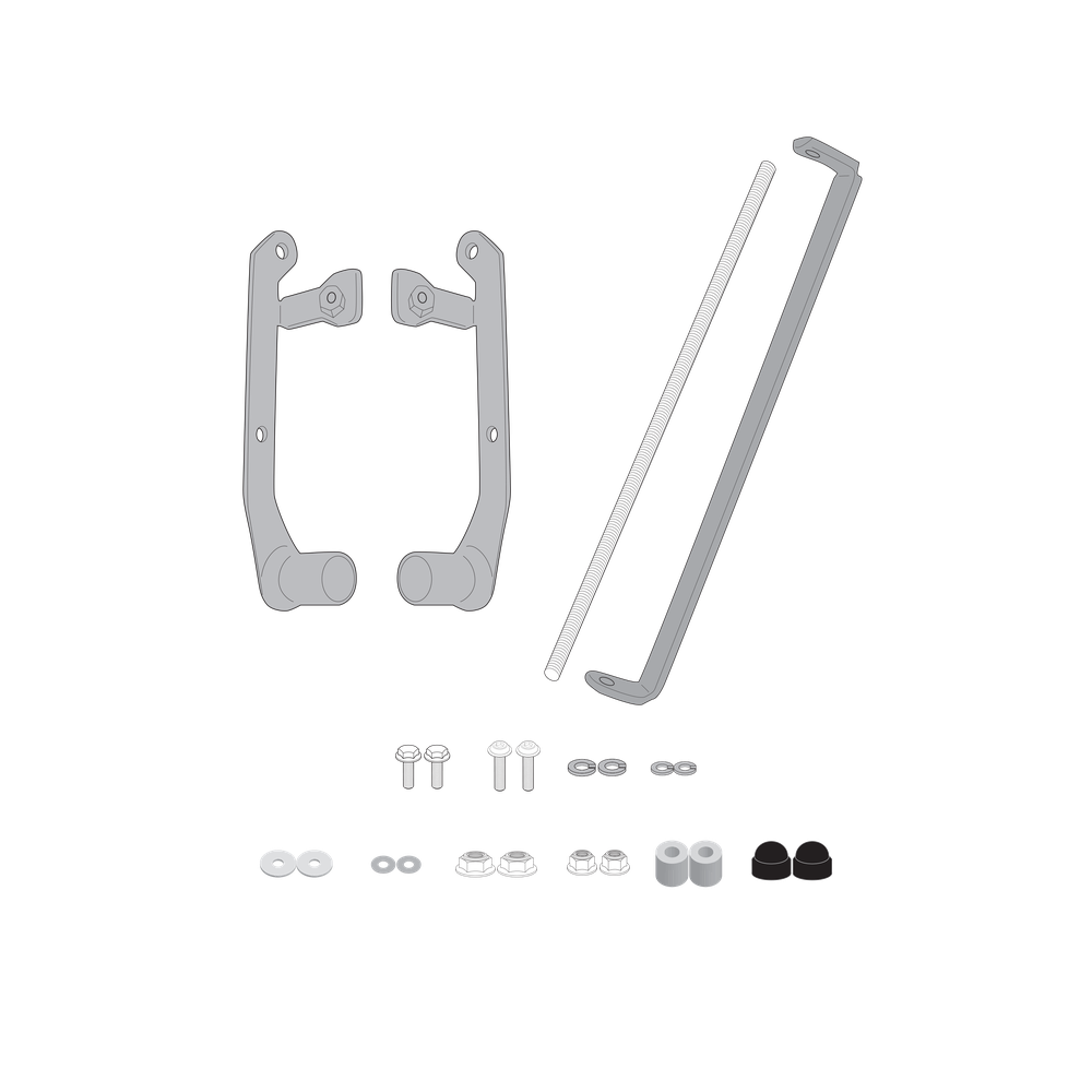 Sistema di fissaggio per faretti GIVI LS2139