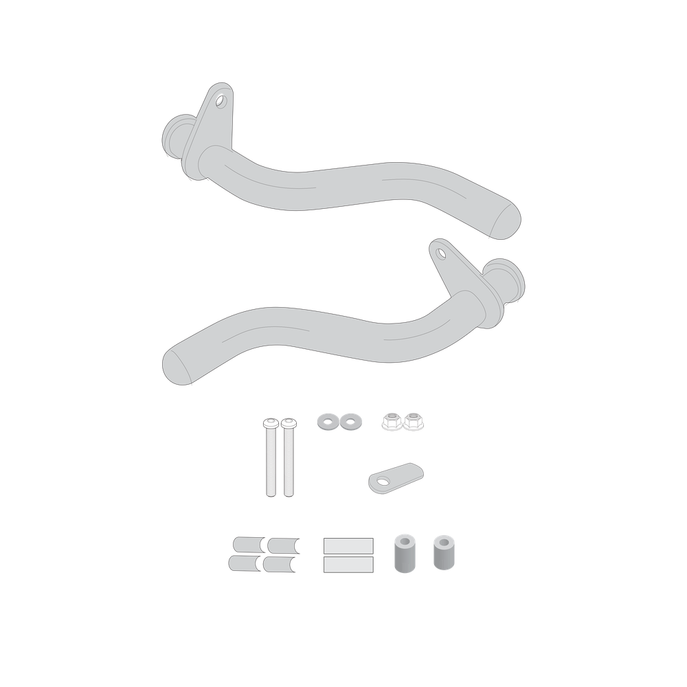 Sistema di fissaggio per faretti GIVI LS5113