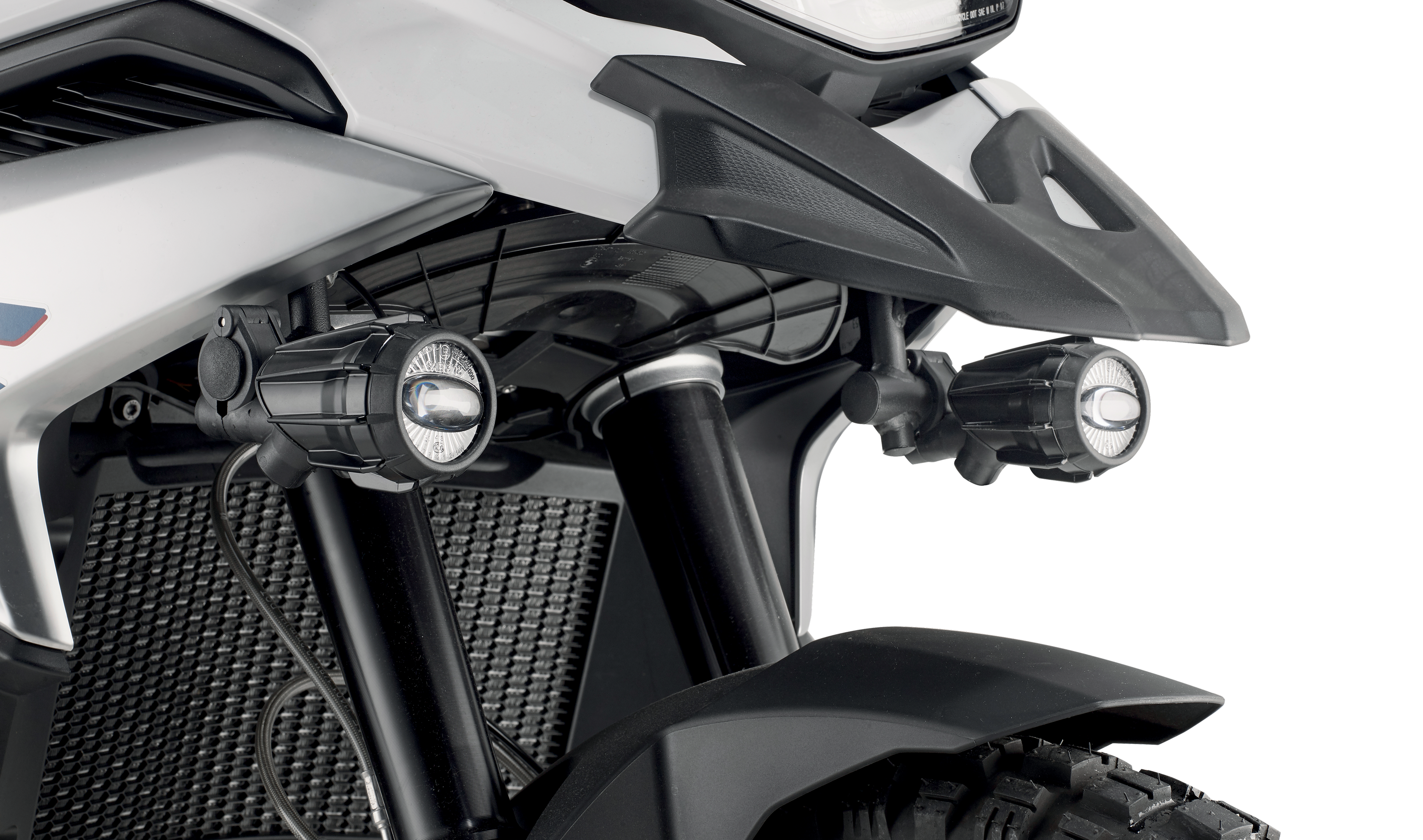 Sistema di fissaggio per faretti auxiliary-light-mounting-kit GIVI LS5127