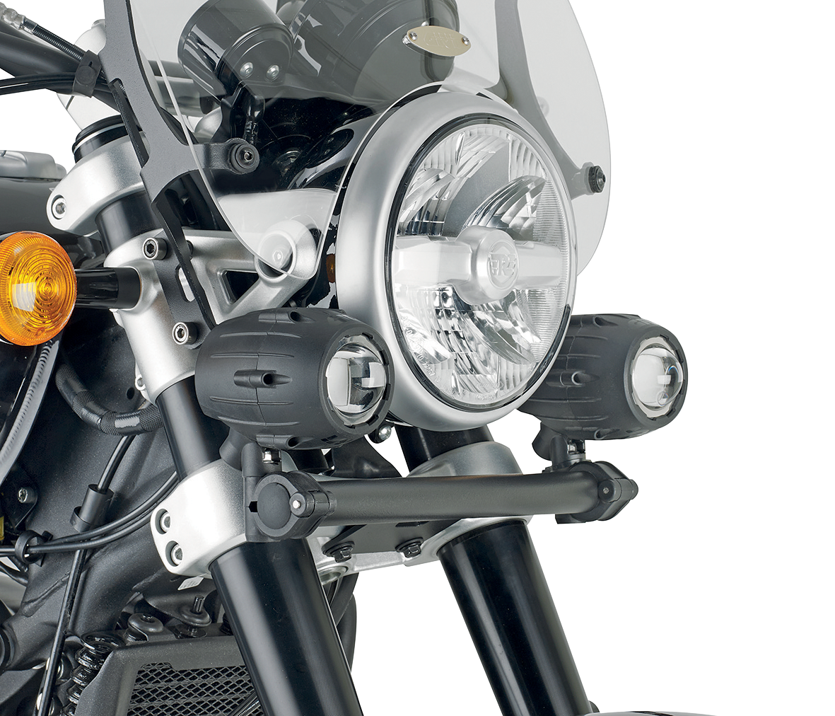 Sistema di fissaggio per faretti auxiliary-light-mounting-kit GIVI LS9058