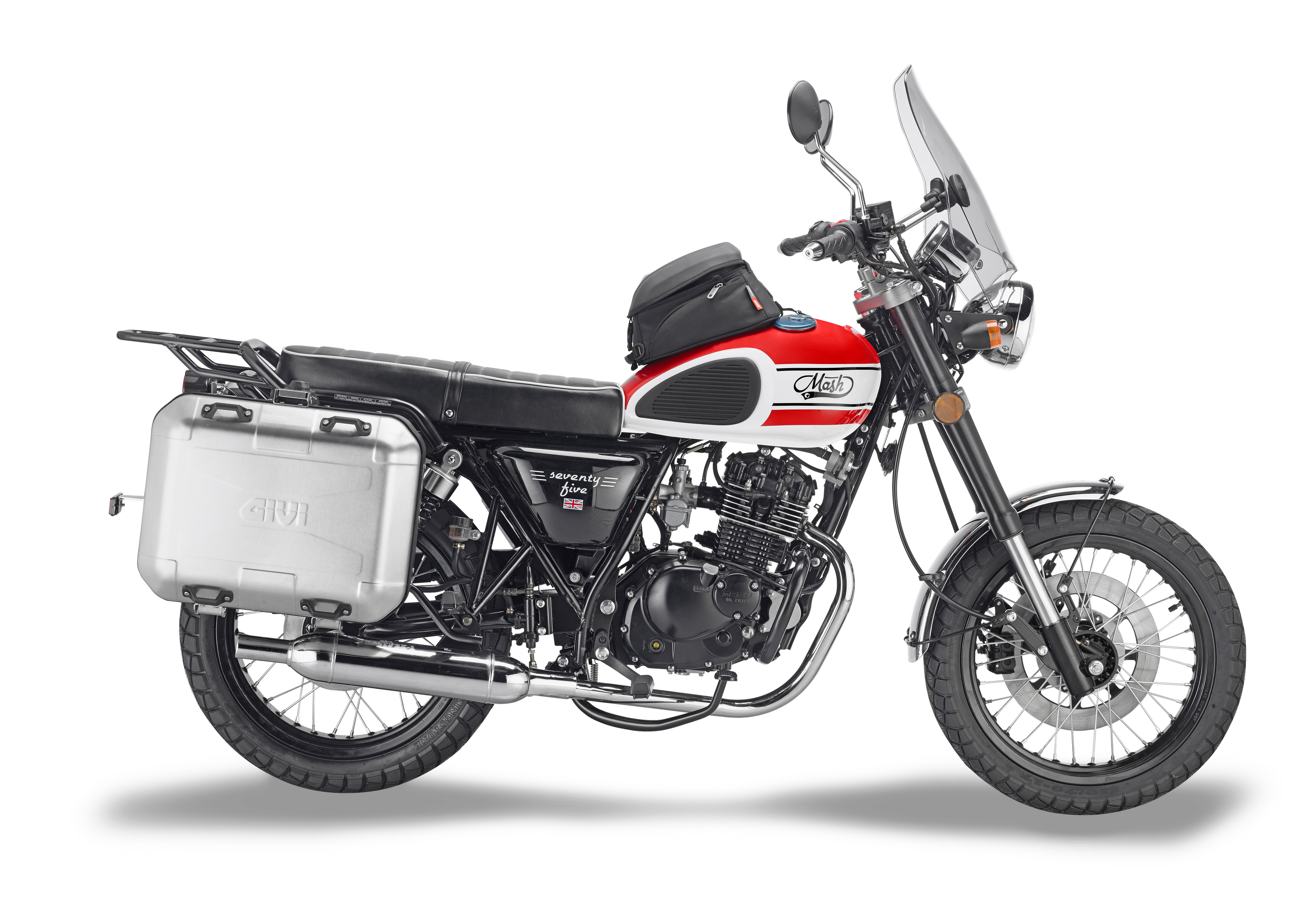 Allestimento GIVI su Mash Seventy Five 125 (14) lato