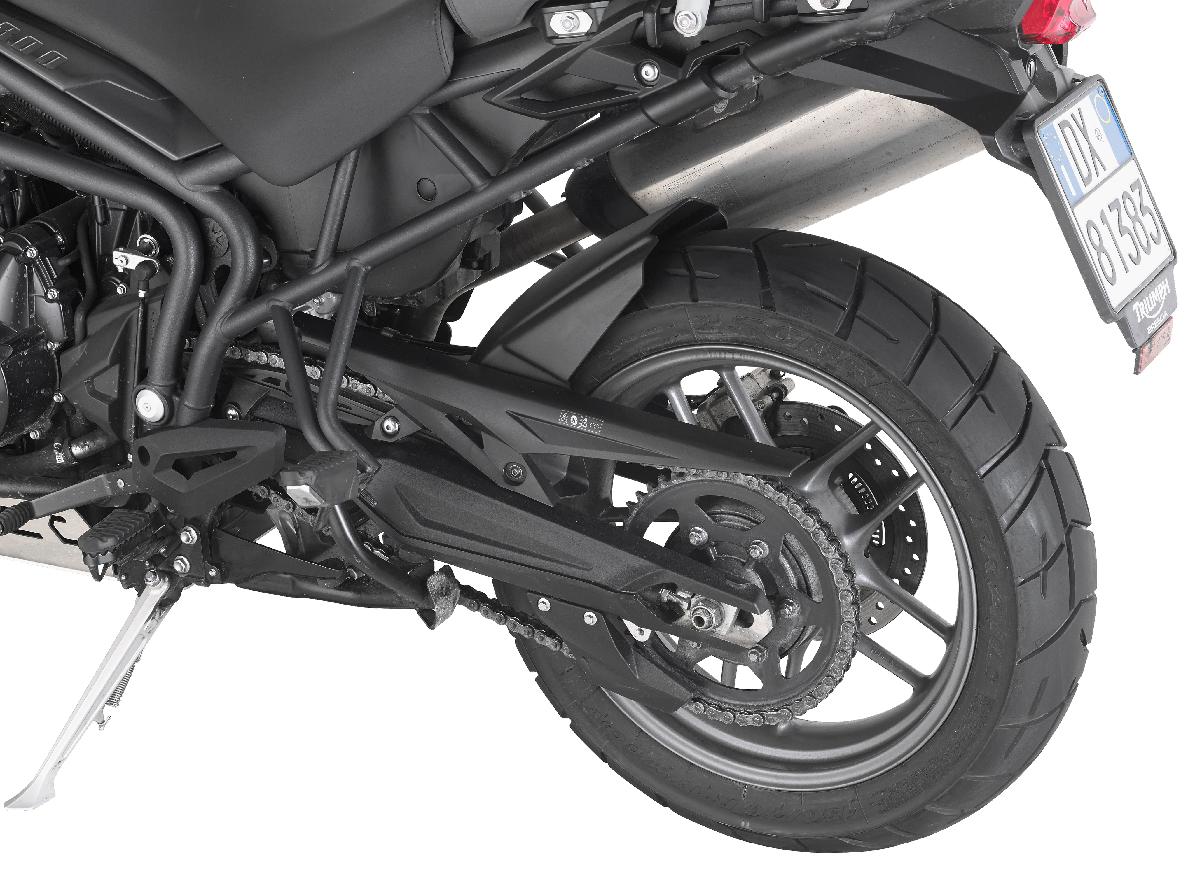 Parafango GIVI MG6401 montata su Triumph Tiger 800 (11)
