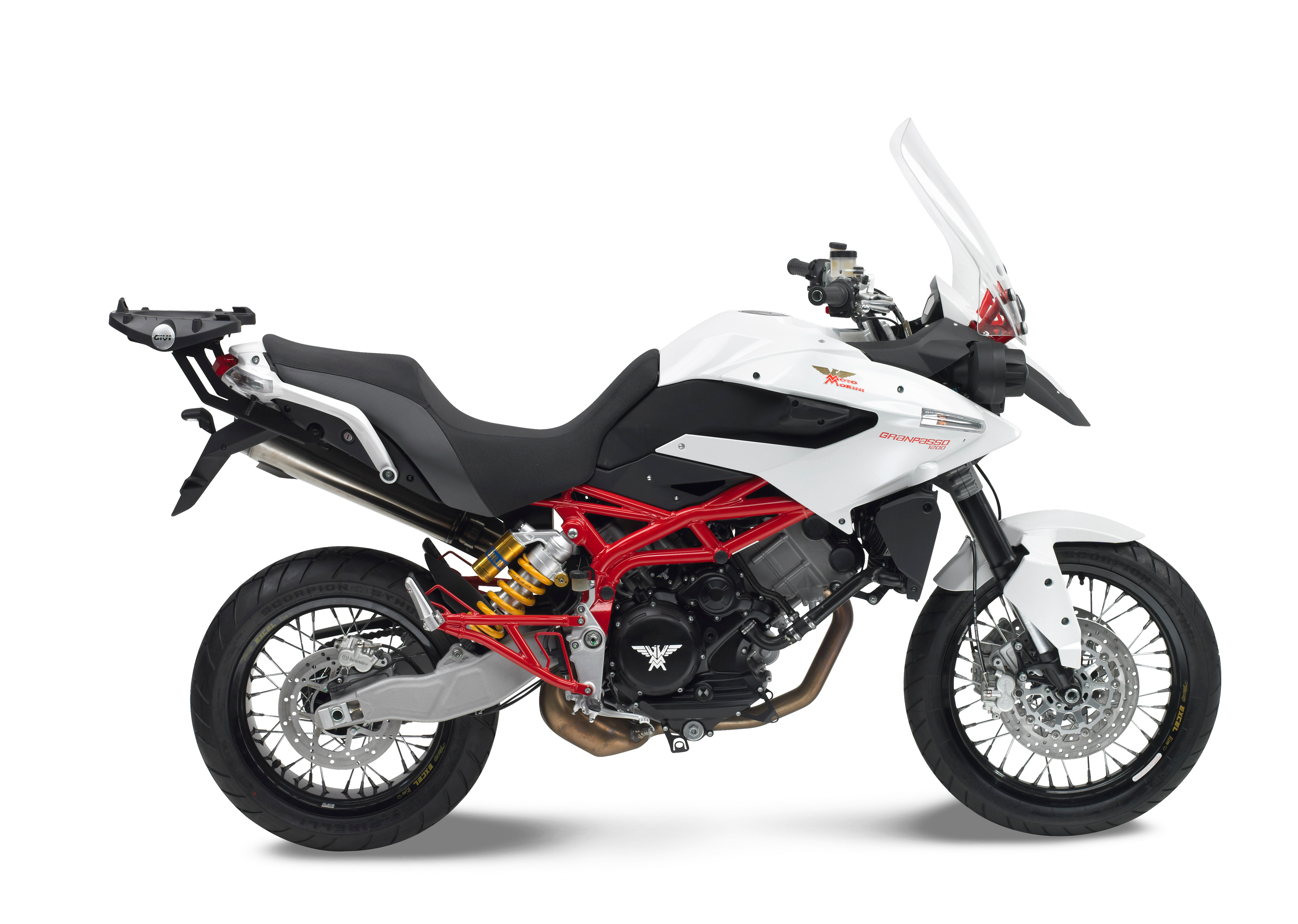 Allestimento GIVI su Moto Morini Granpasso 1200 (08) lato