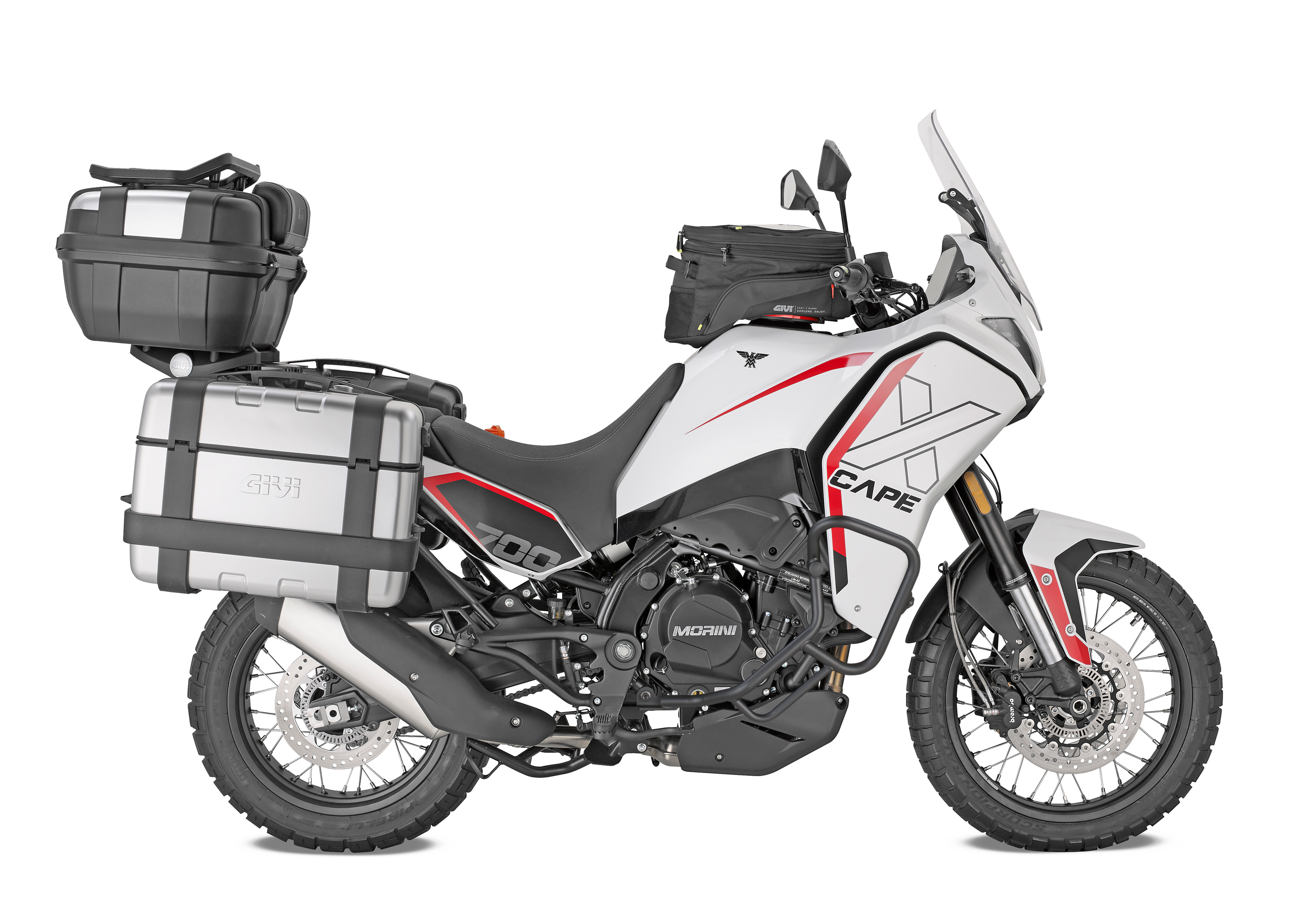 MOTO MORINI X-cape 700 (25) allestita con TRK52N