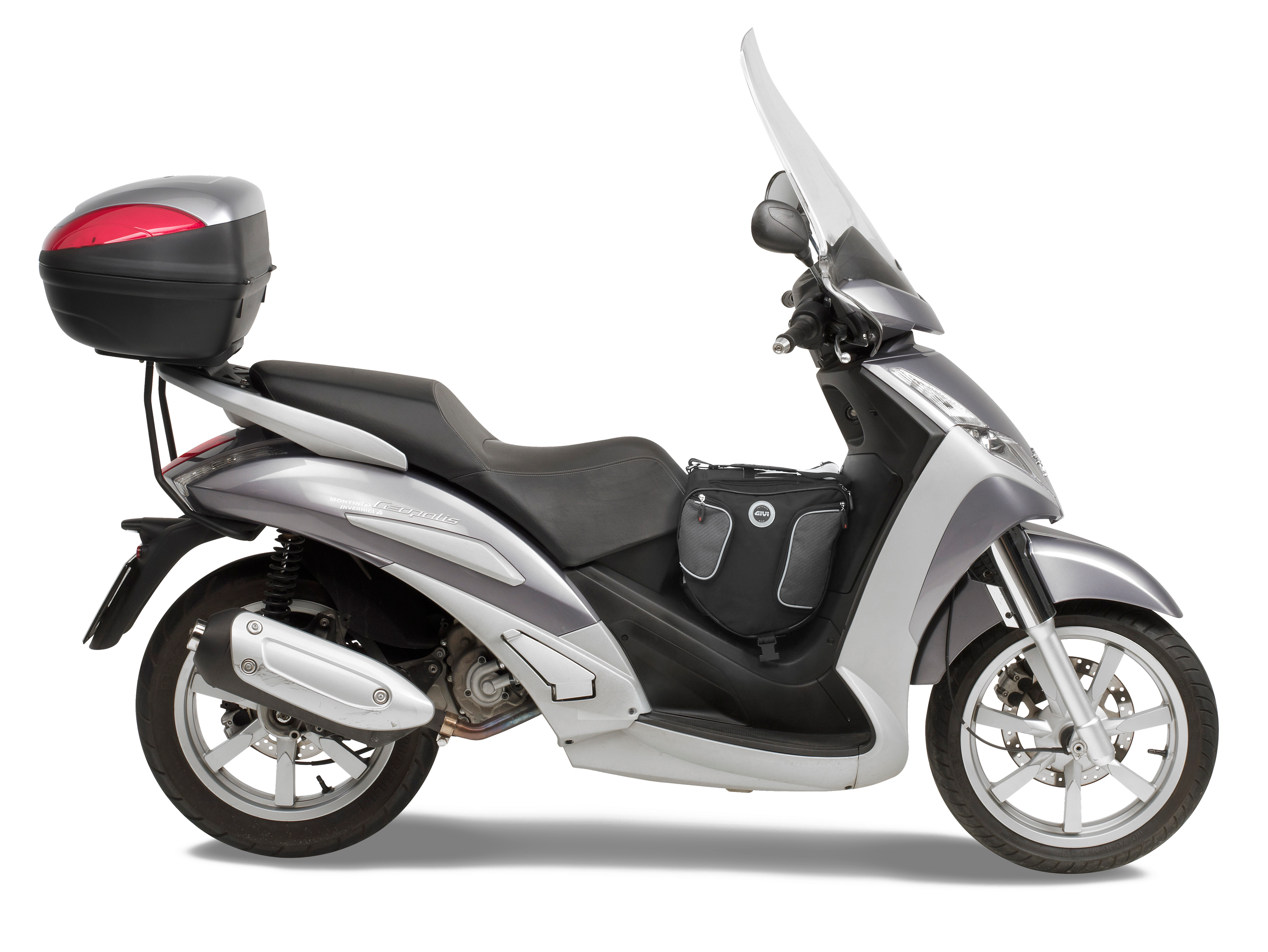 Allestimento GIVI su Peugeot Geopolis 250 (07) lato