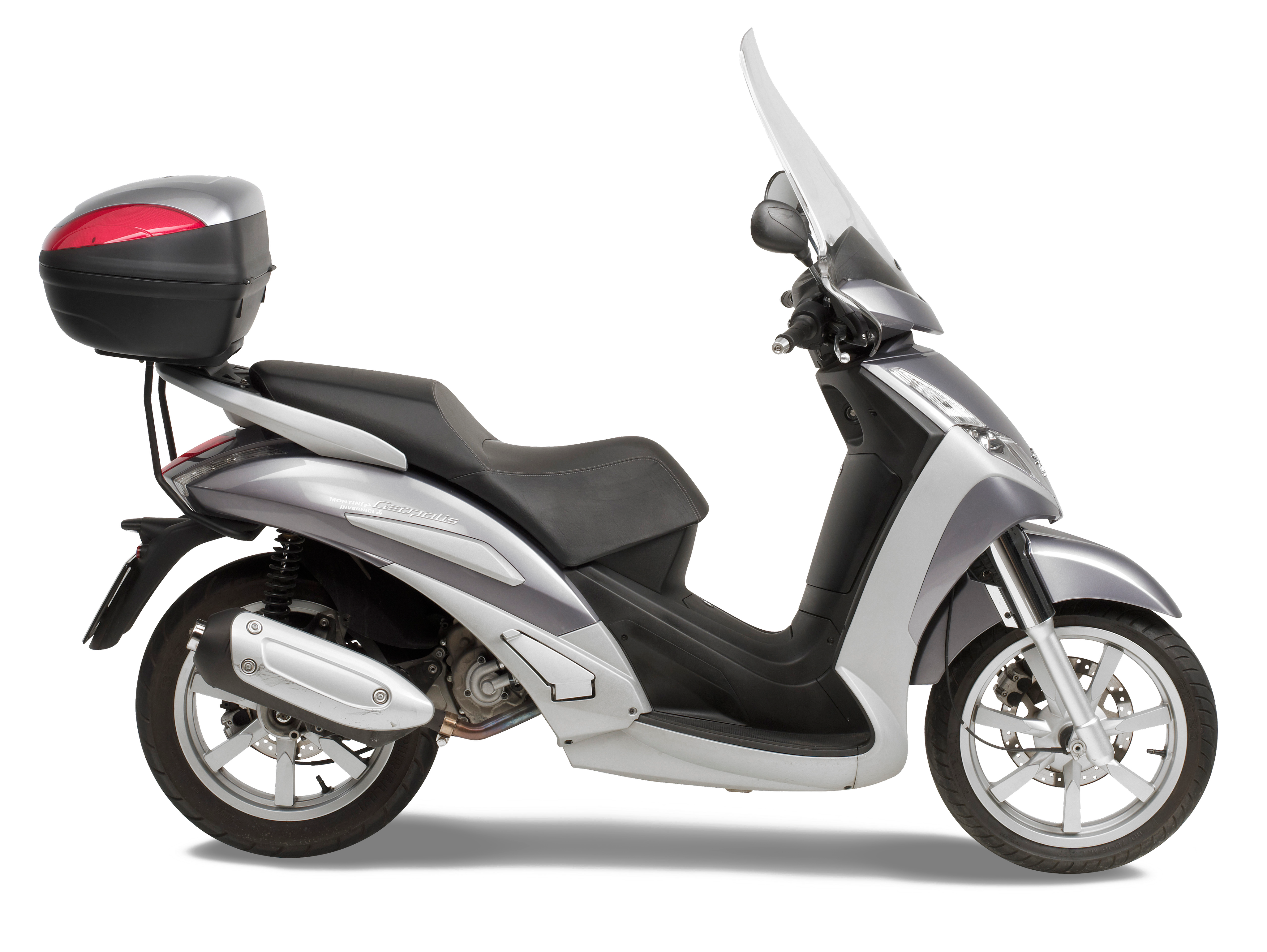 Allestimento GIVI su Peugeot Geopolis 400 (07) lato