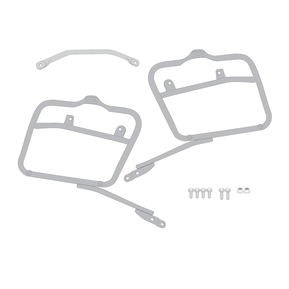 Supporto per valigie laterali GIVI PL1146