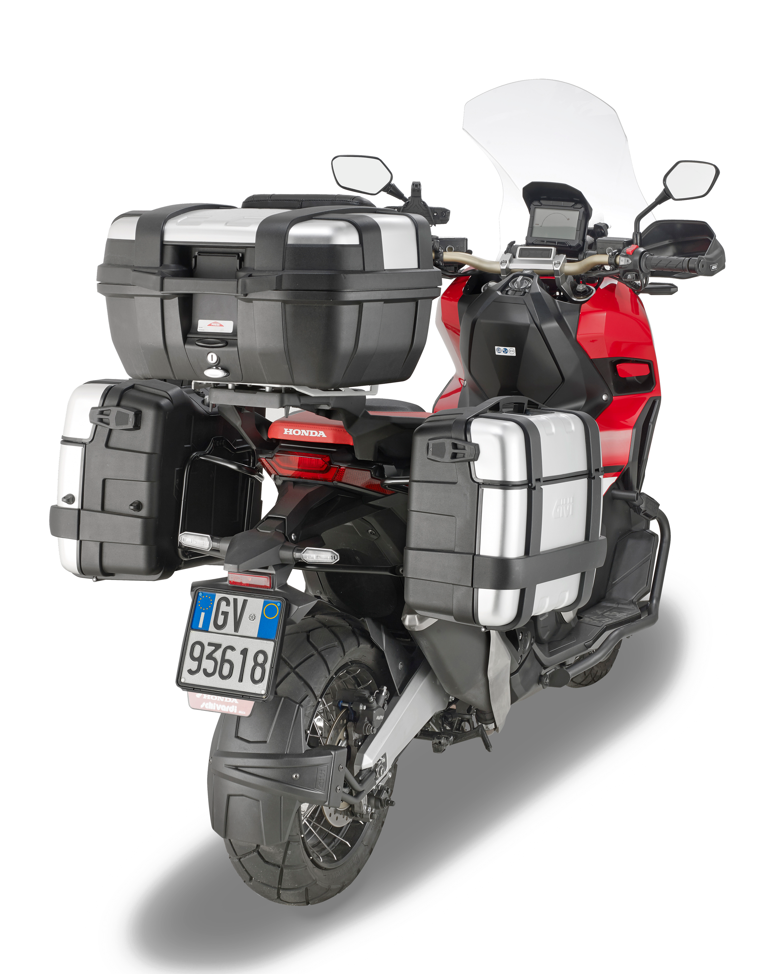 Attacco Laterale GIVI PL1158 montata su Honda X-ADV 750 (17)