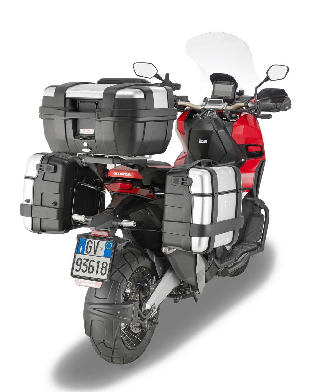 Attacco Laterale GIVI PL1158 montata su Honda X-ADV 750 (17)