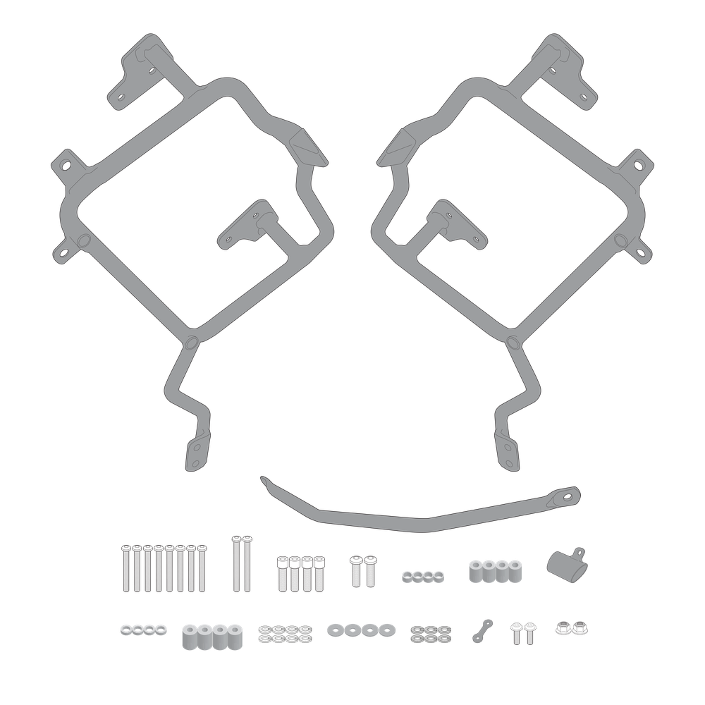 Supporto per valigie laterali GIVI PL3112