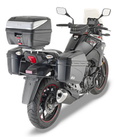 Attacco Laterale GIVI PL3116 montata su Suzuki V-Strom 250 (17)