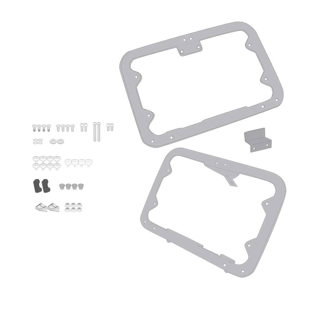 Supporto per valigie laterali GIVI PL5112B