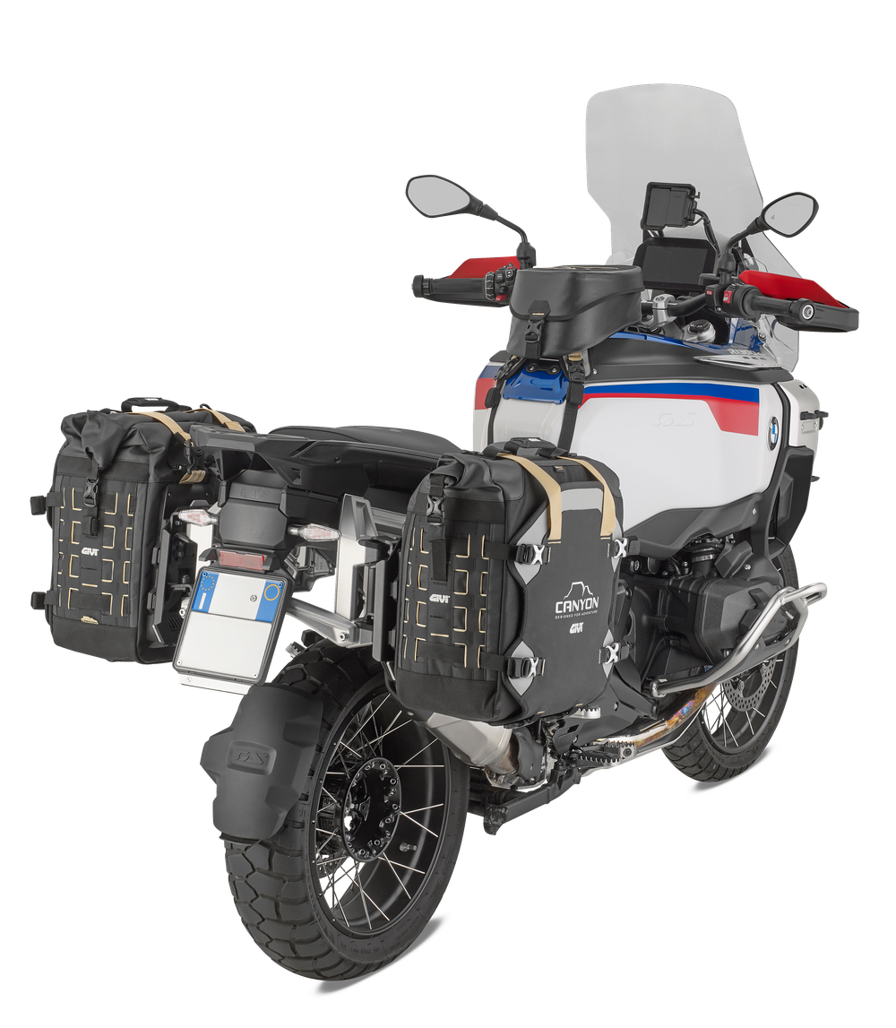 PL5146CAM Portavaligie laterale specifico PL ONE-FIT configurato per valigie MONOKEY® CAM-SIDE Trekker Outback per BMW R 1300 GS Adventure (25)