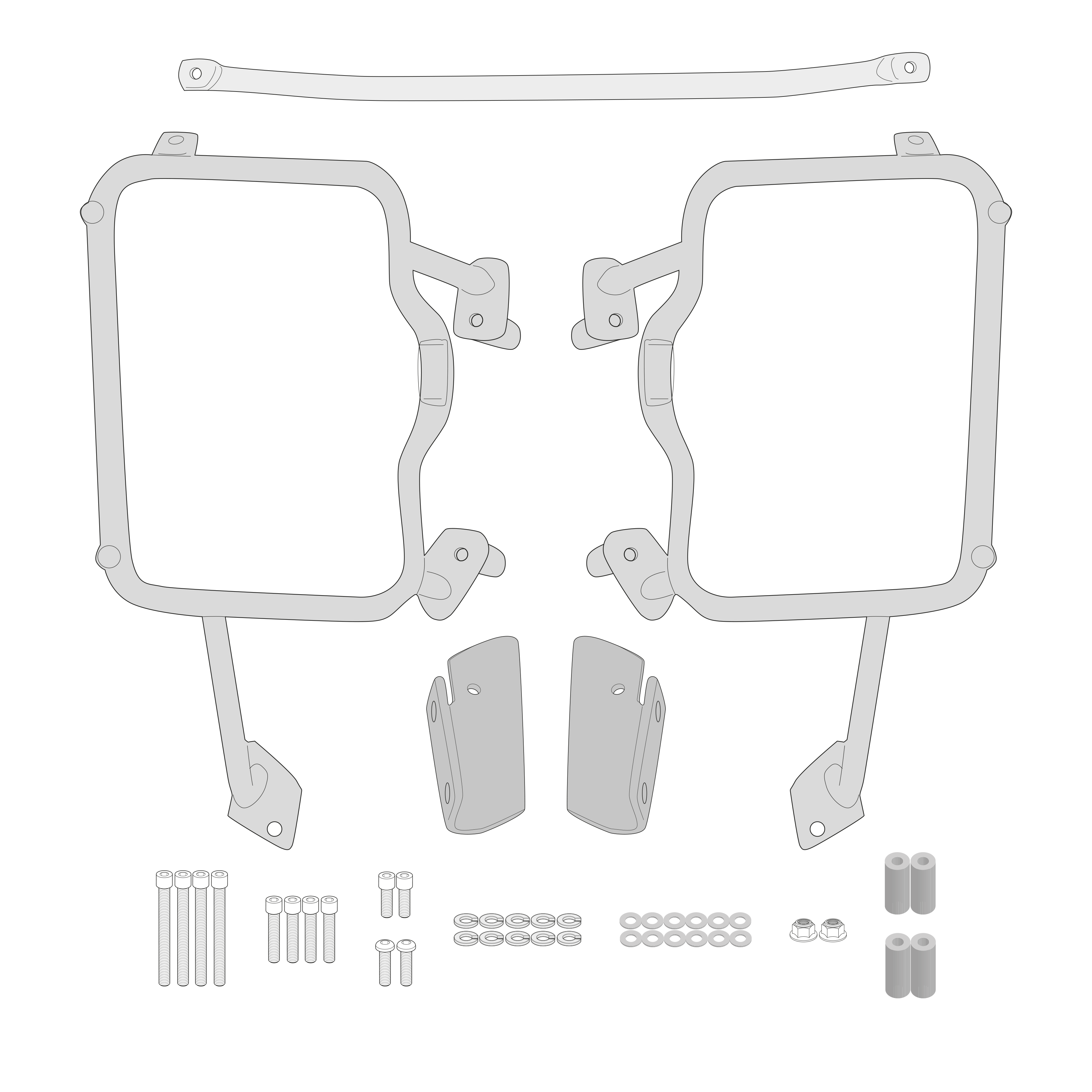 Supporto per valigie laterali GIVI PL9226