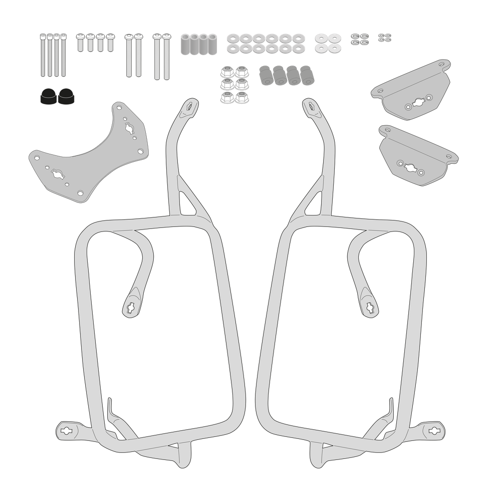 Supporto per valigie laterali GIVI PLO1179MK