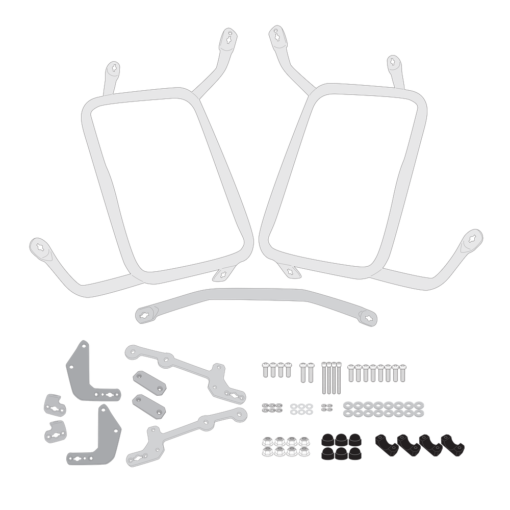 Supporto per valigie laterali GIVI PLO2159MK