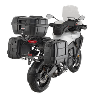 PLO2171MK Portavaligie laterale specifico PL ONE-FIT configurato per valigie MONOKEY®, montato su Yamaha Tracer 9 (25)