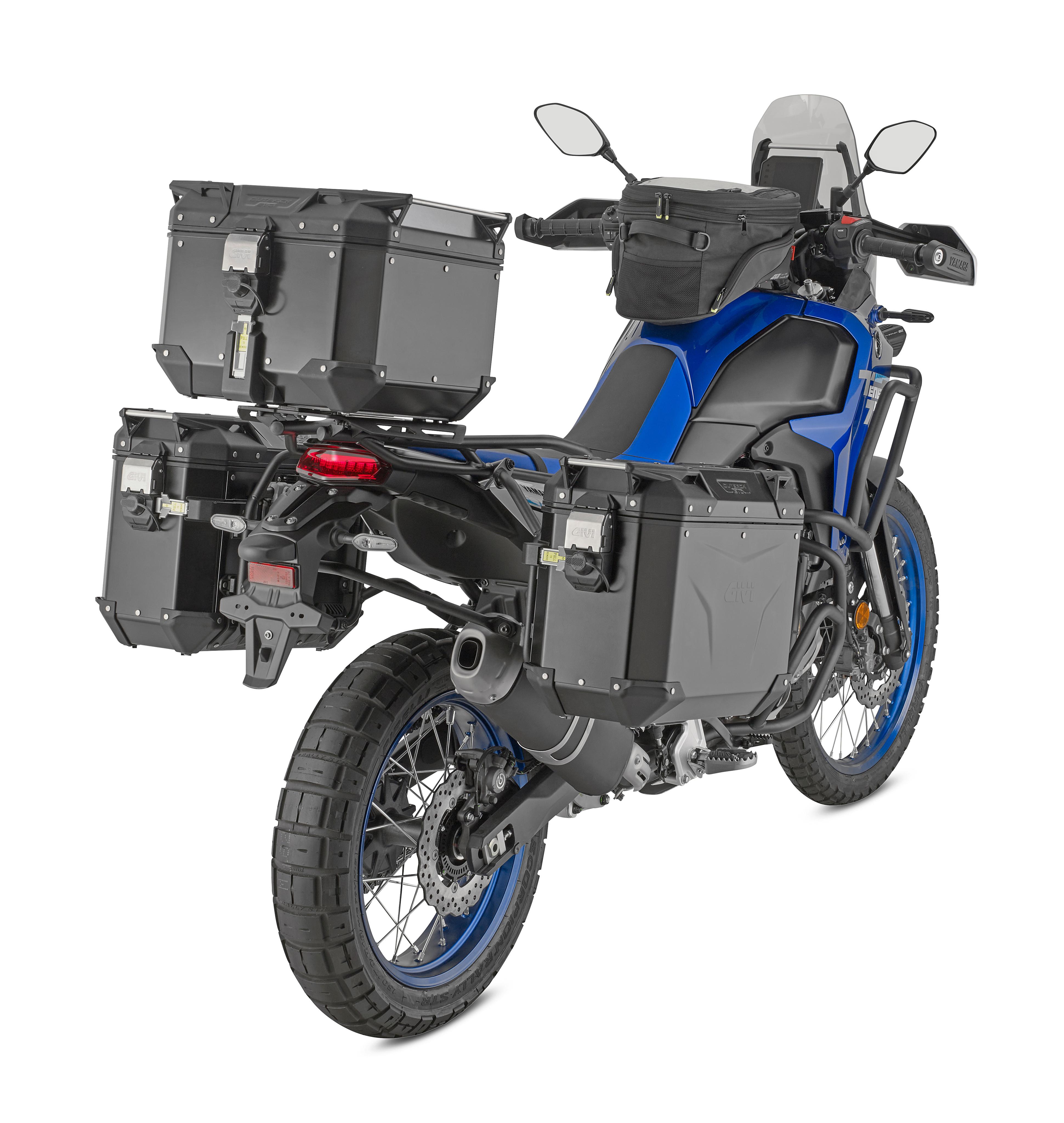 PLO2174CAM Portavaligie laterale specifico PL ONE-FIT configurato per valigie MONOKEY® CAM-SIDE Trekker Outback specifico per YAMAHA Tenere 700 (25)