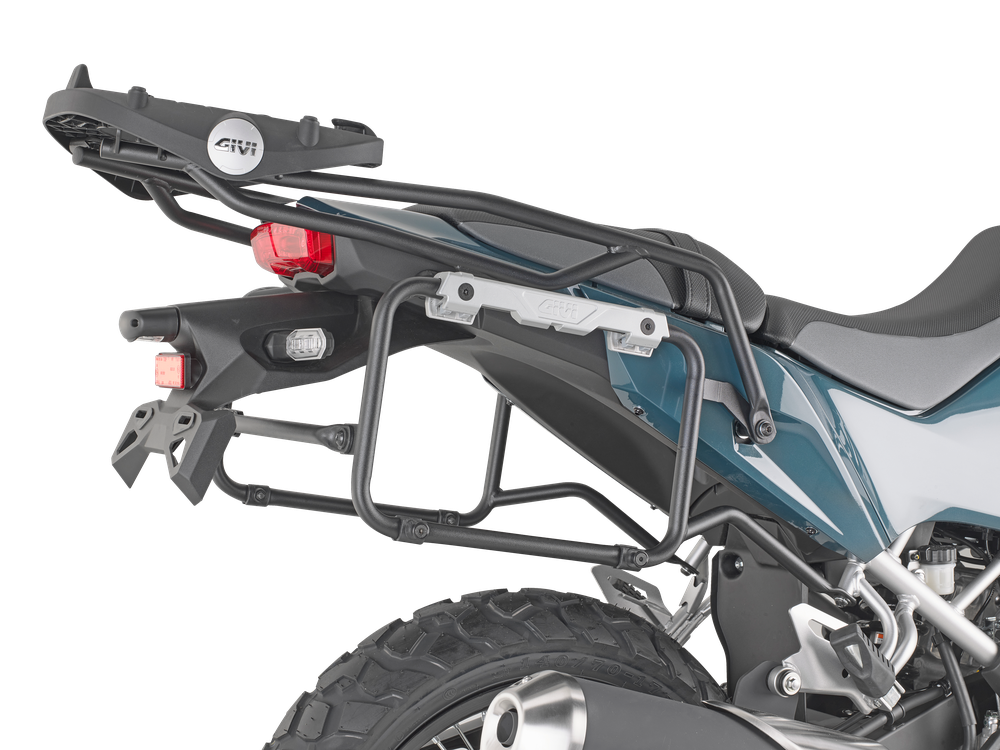 PLO4139MK telaio telaio Monokey CAM-SIDE montato su Kawasaki KLE 500 (26)