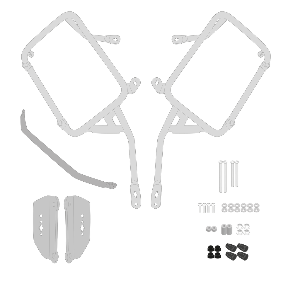 Supporto per valigie laterali GIVI PLO5143MK