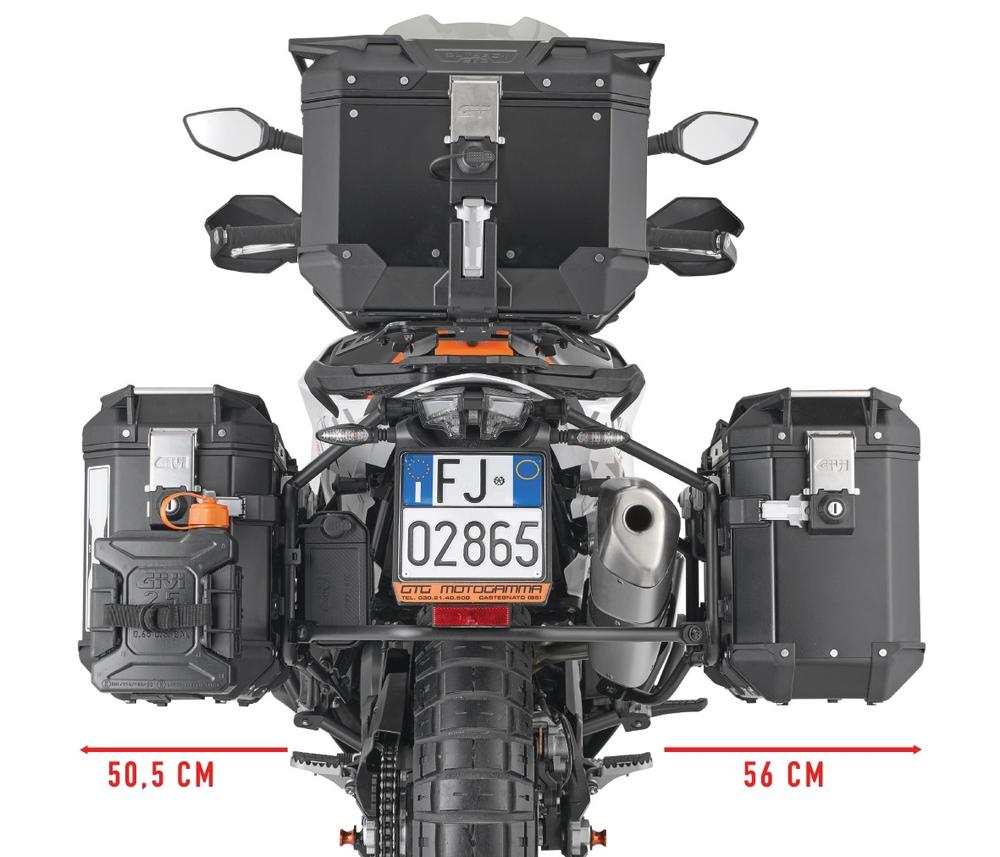 Supporto per valigie laterali side-case-support GIVI PLO7717CAM