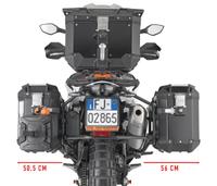 Supporto per valigie laterali side-case-support GIVI PLO7717CAM