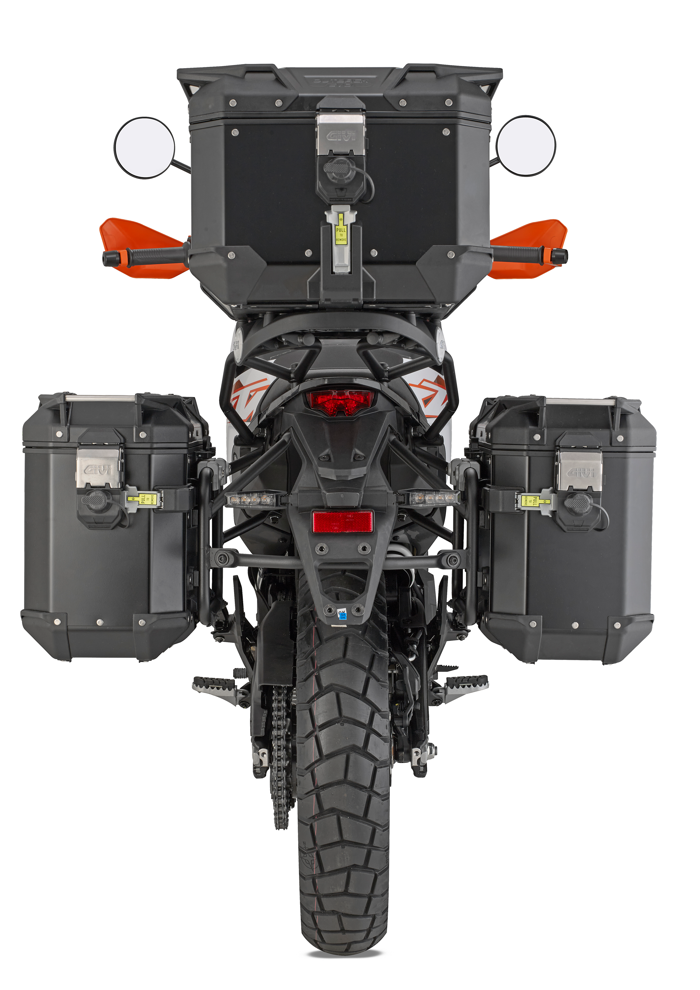 PLO7718CAM telaio Monokey CAM-SIDE montato su KTM 390 Adventure X (25)