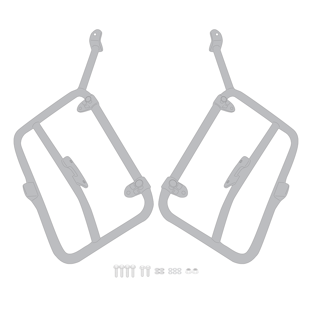 Supporto per valigie laterali GIVI PLO9063MK
