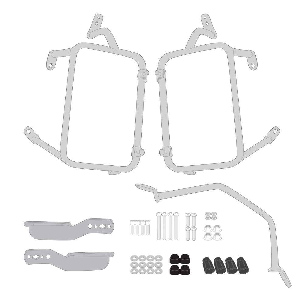 Supporto per valigie laterali GIVI PLO9227MK