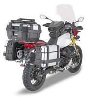 Attacco Laterale GIVI PLOR8203MK montata su Moto Guzzi V85 TT (19)
