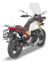 Attacco Laterale GIVI PLOR8203MK montata su Moto Guzzi V85 TT (19)