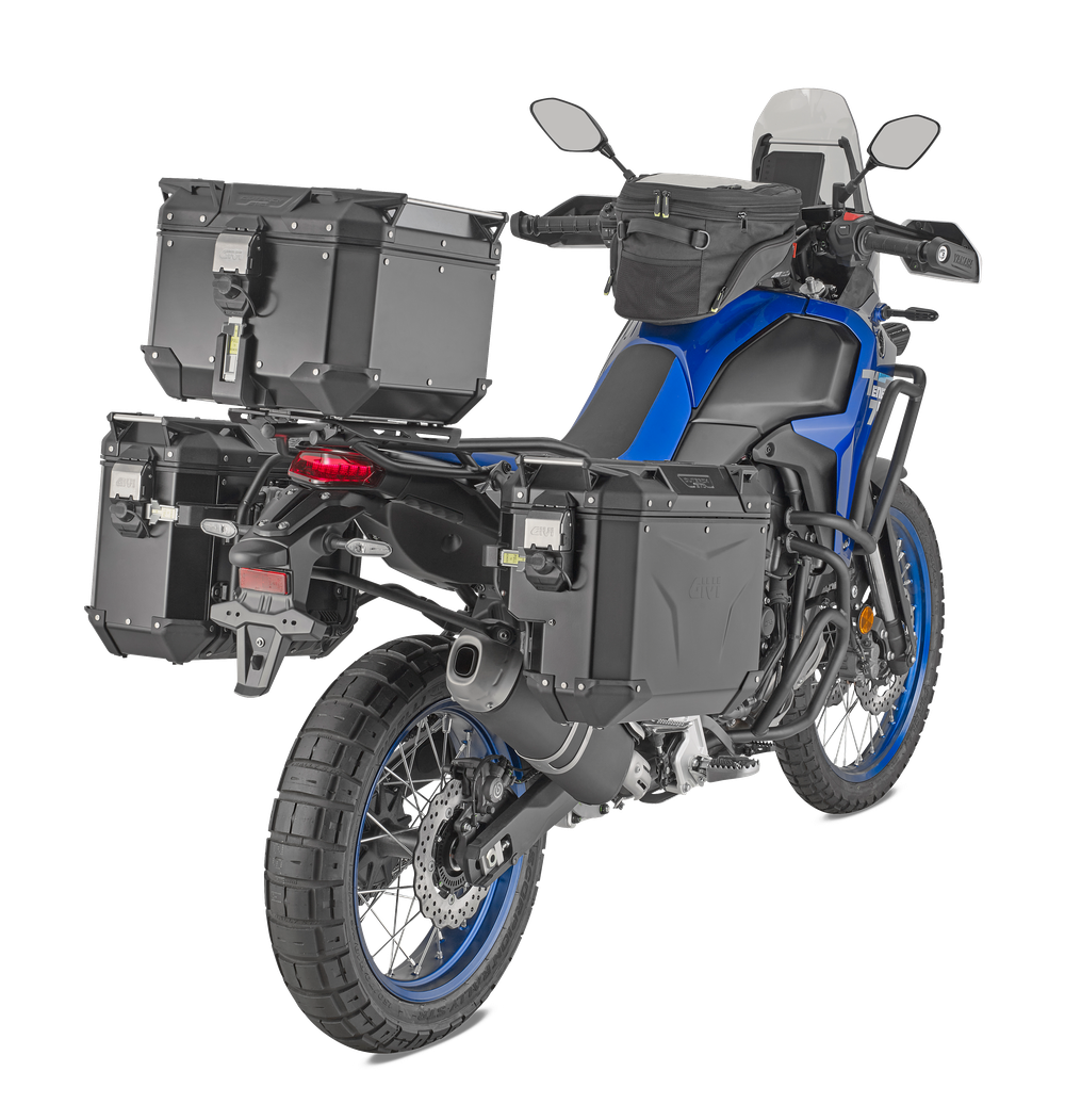 PLOS2174CAM Portavaligie laterale specifico MONOKEY® CAM-SIDE con lato destro scantonato per Trekker Outback specifico per YAMAHA Tenere 700 (25)