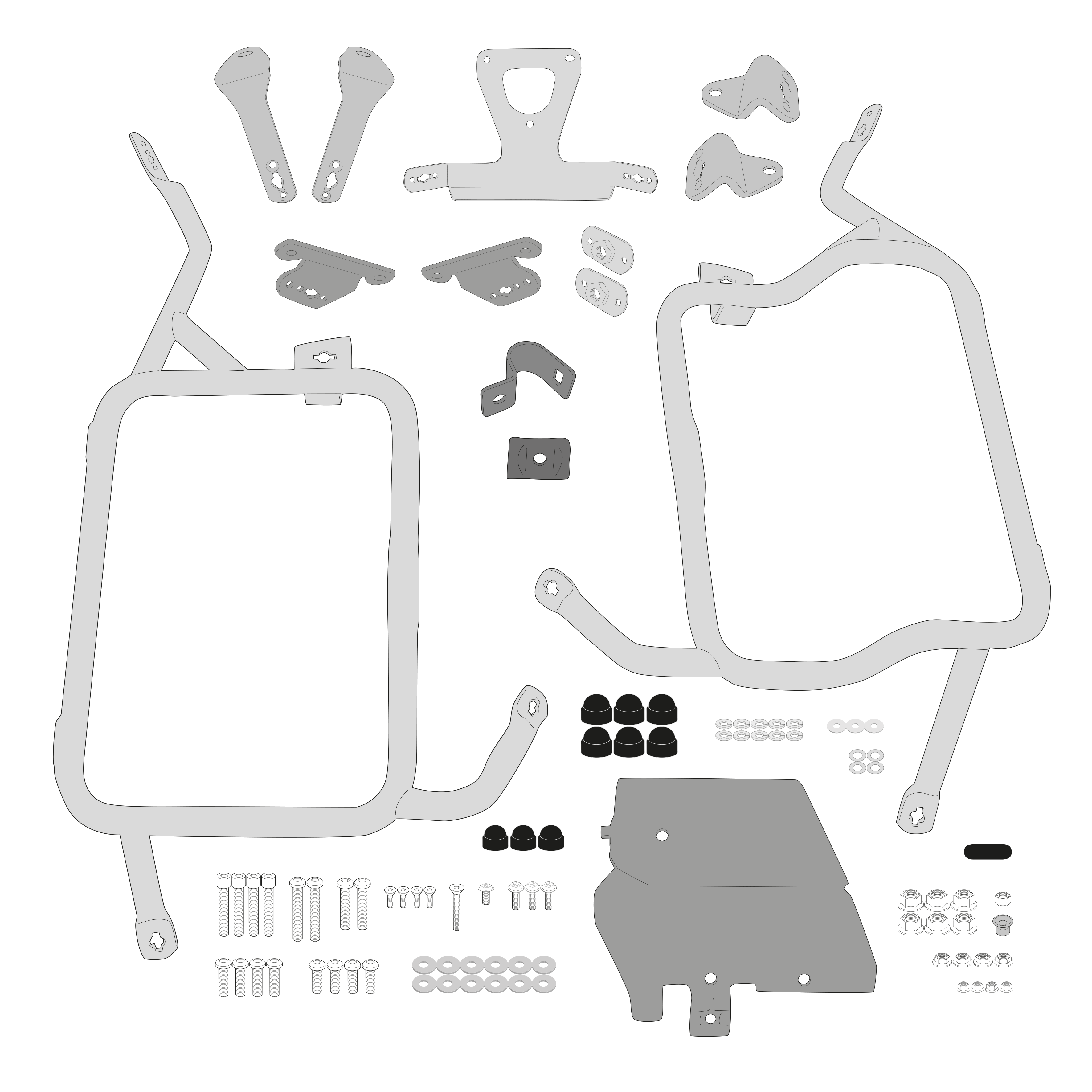 Supporto per valigie laterali GIVI PLOS5108CAM