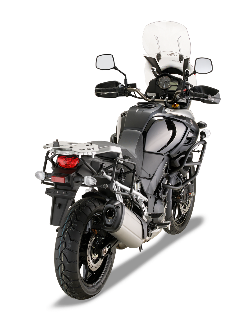 Attacco Laterale GIVI PLR3105 montata su Suzuki DL 1000 V-Strom (14)
