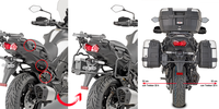 Attacco Laterale GIVI PLR4126 montata su Kawasaki Versys 1000 SE (19)