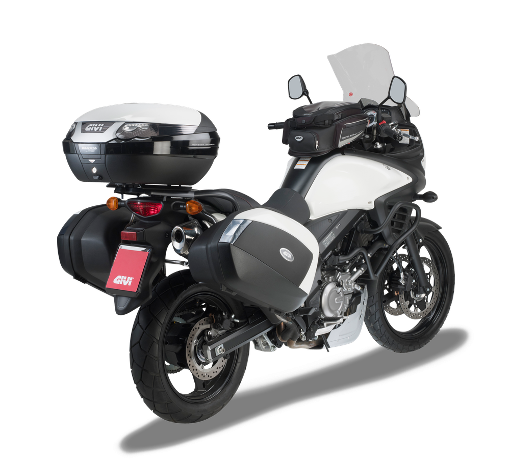 Attacco Laterale GIVI PLX3101 montata su Suzuki DL 650 V-Strom L5 (11)
