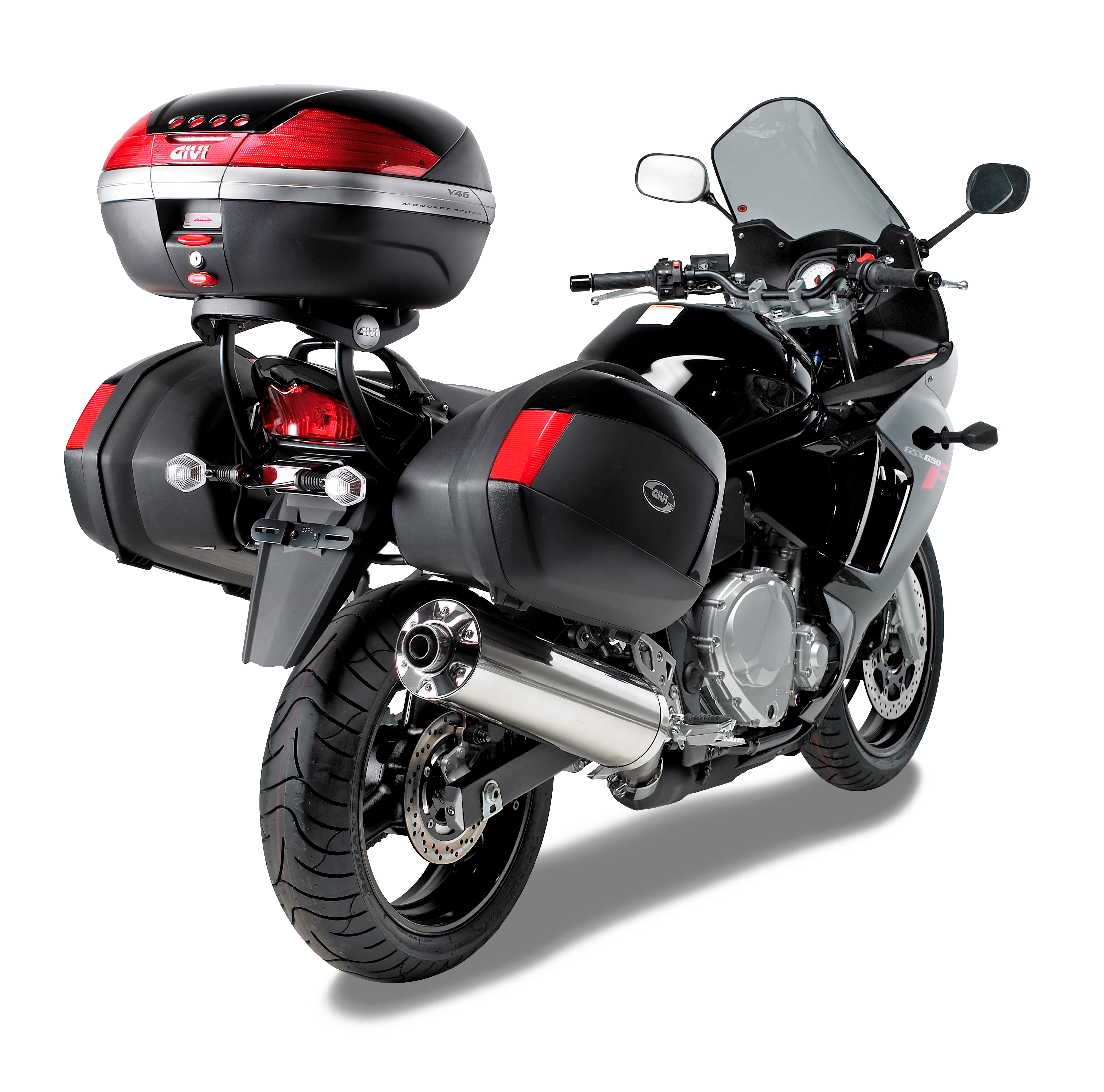 Attacco Laterale GIVI PLX539 montata su Suzuki GSX 1250F (10)