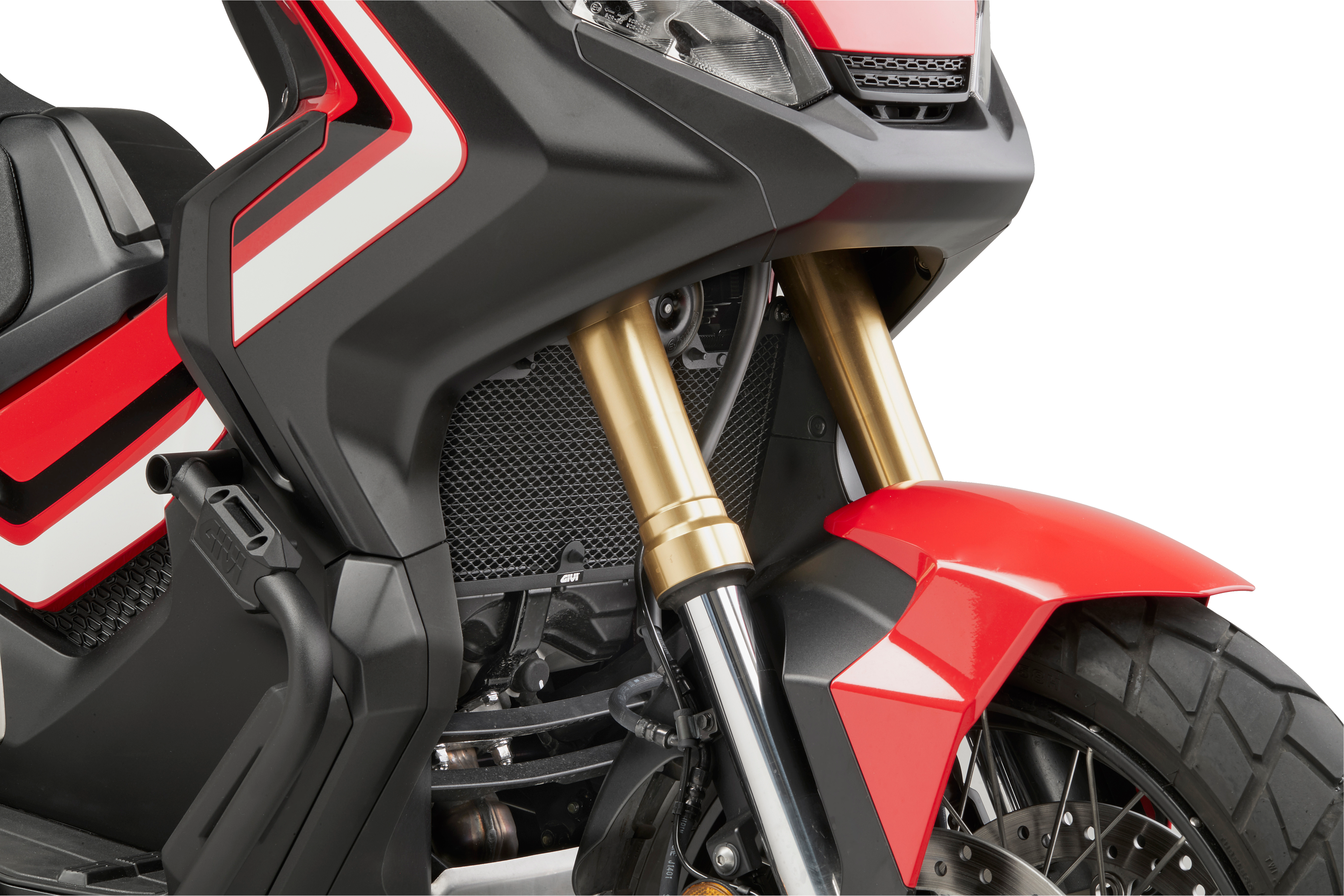 PR1156 radiator protector GIVI mounted on Honda X-ADV 750 (17)