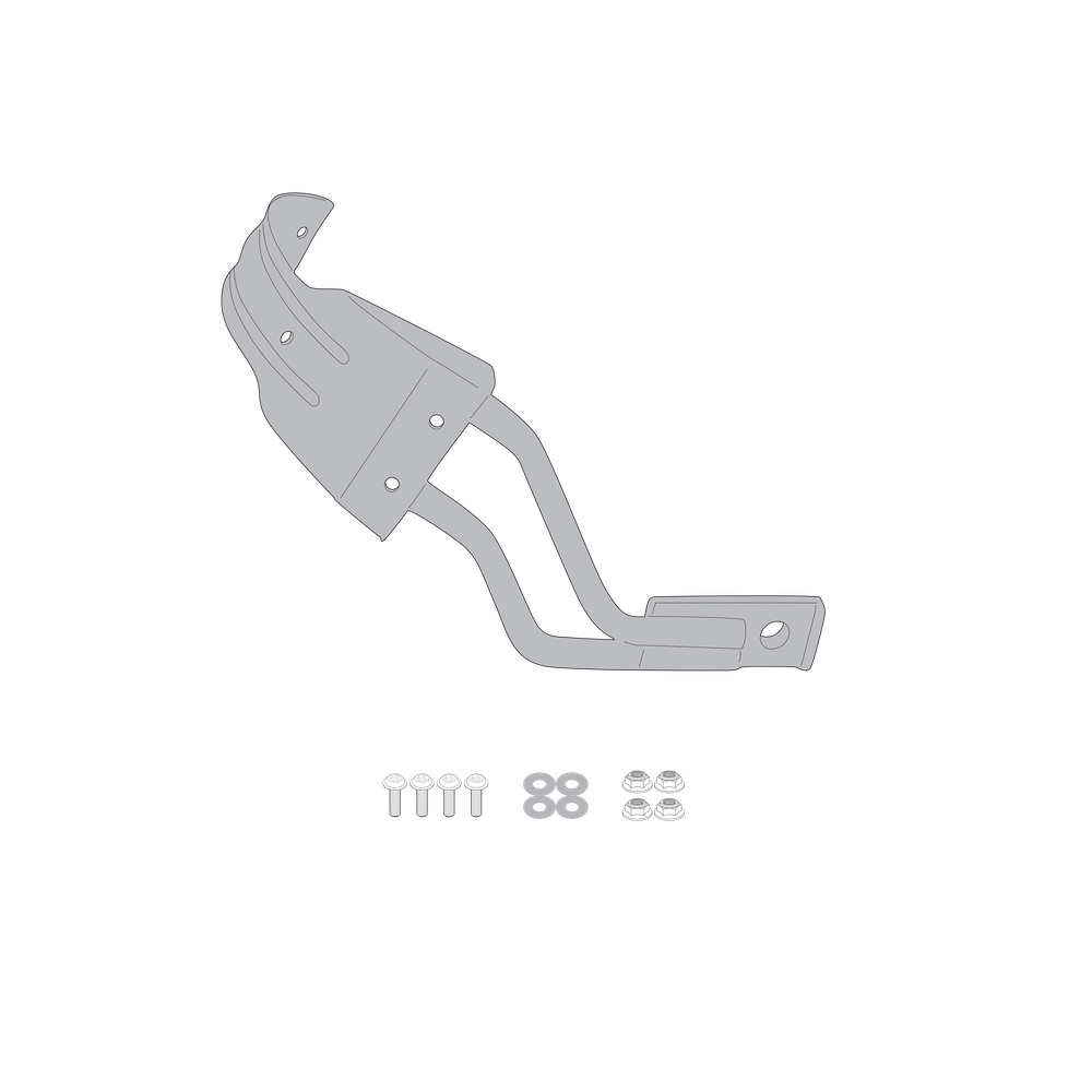 Sistema di fissaggio per parafango GIVI RM1171KIT