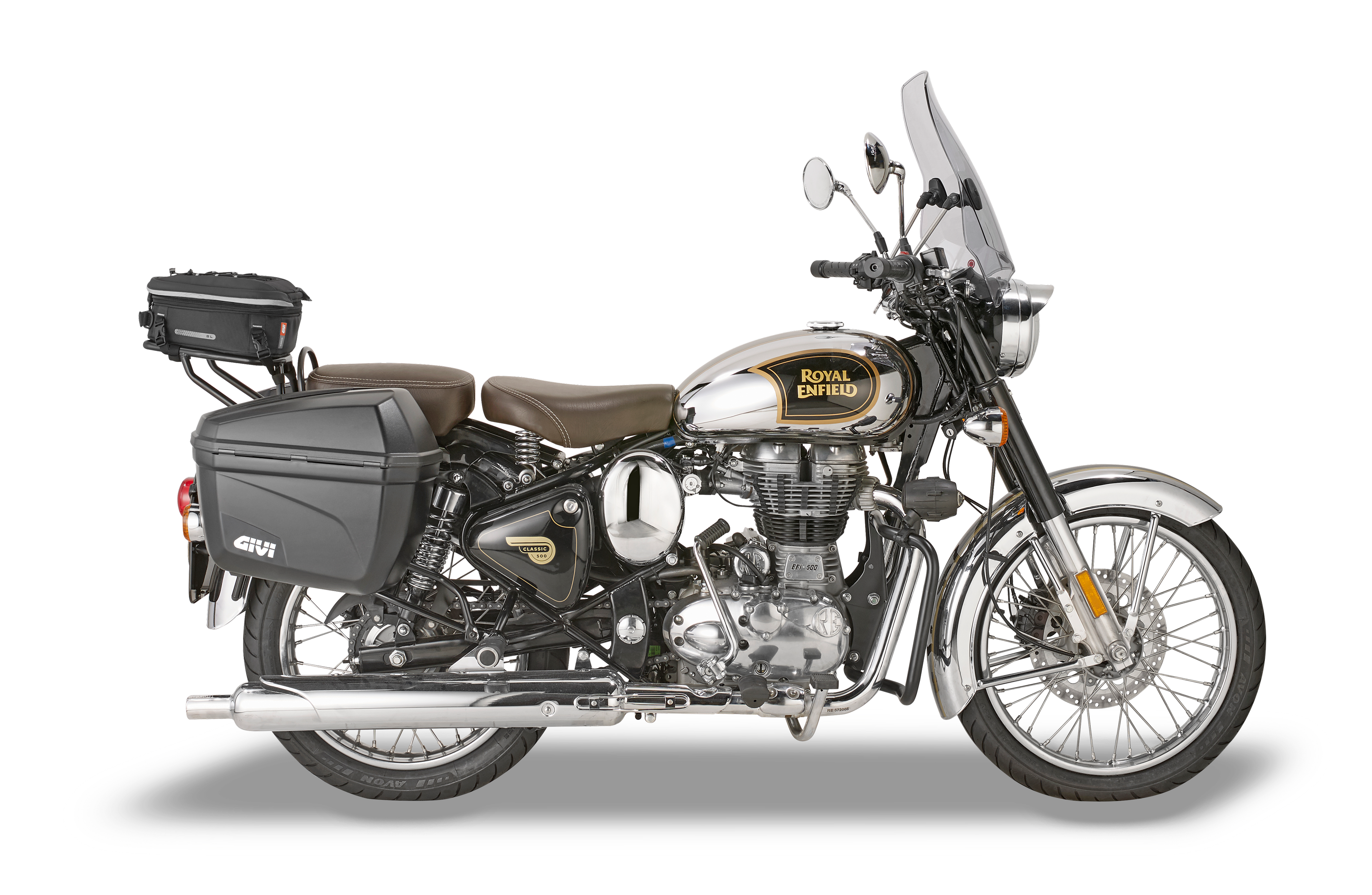 Allestimento GIVI su Royal Enfield Classic 500 (19) lato