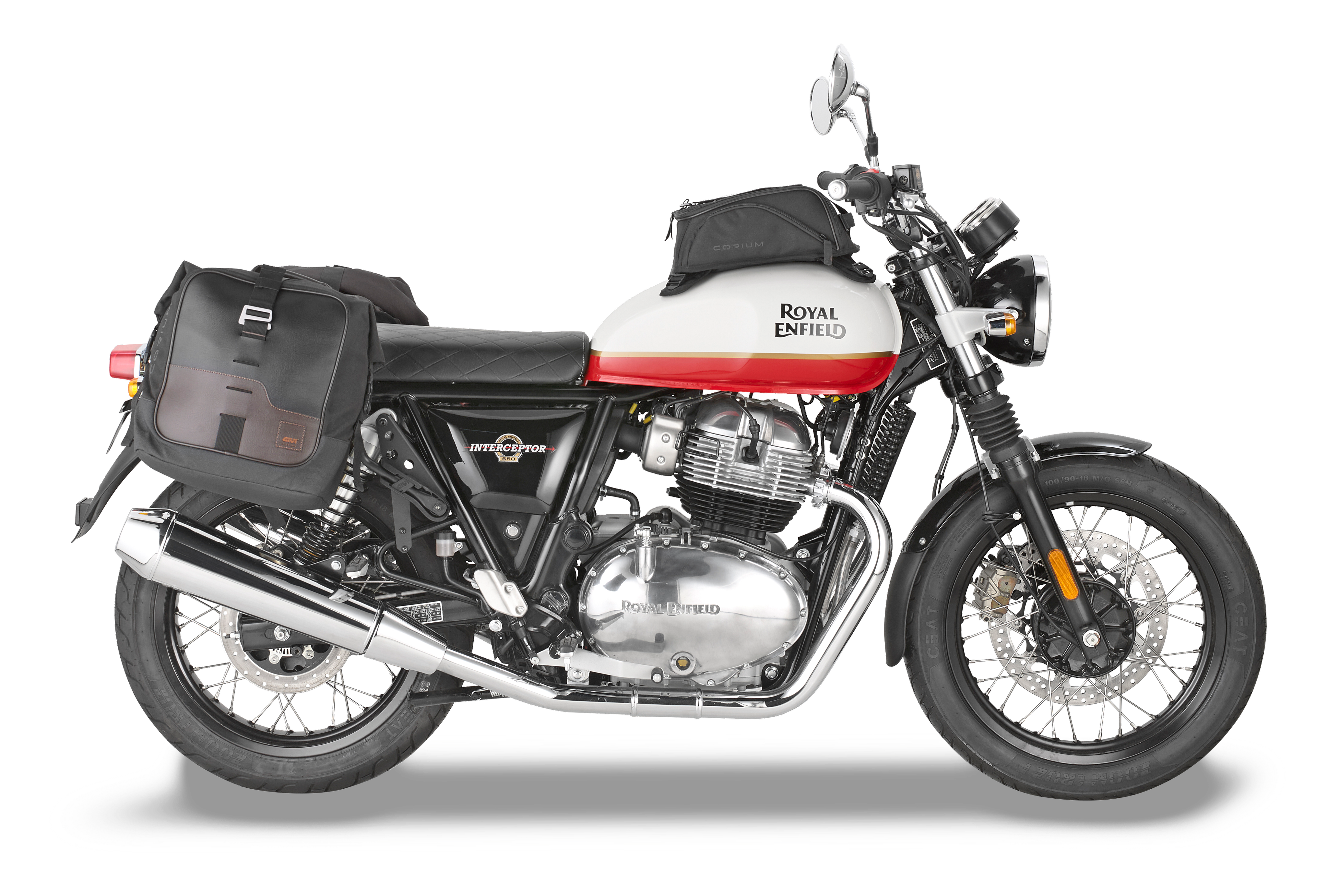 Allestimento GIVI su Royal Enfield Interceptor 650 (19) lato
