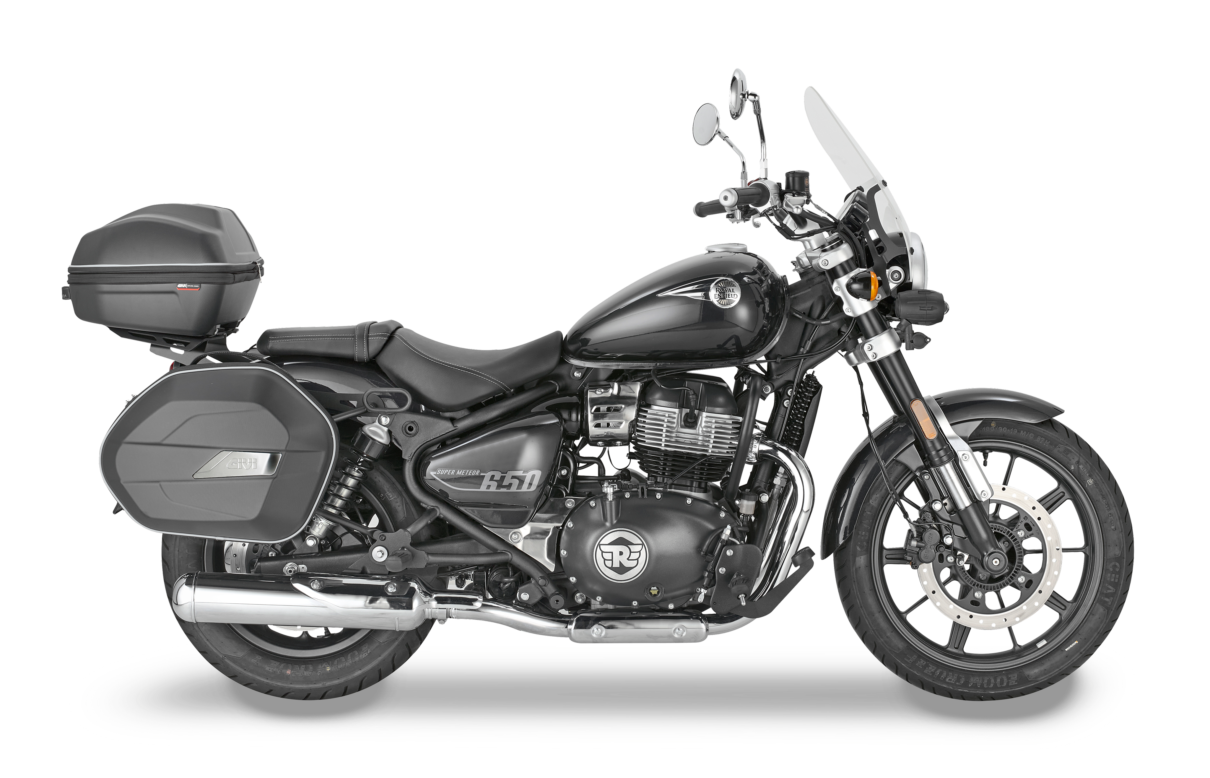 Allestimento GIVI su Royal Enfield Super Meteor 650 (23) lato