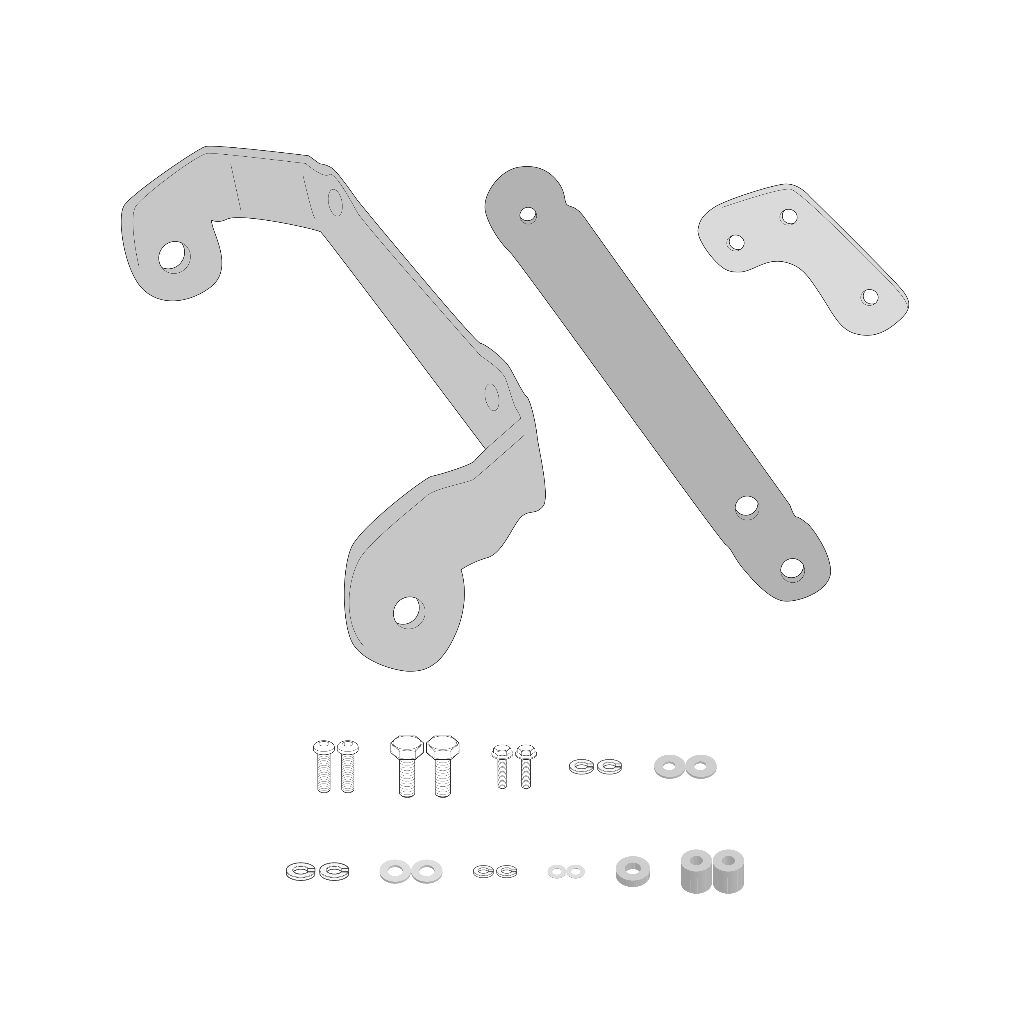 Kit fissaggio GIVI RP3127KITK