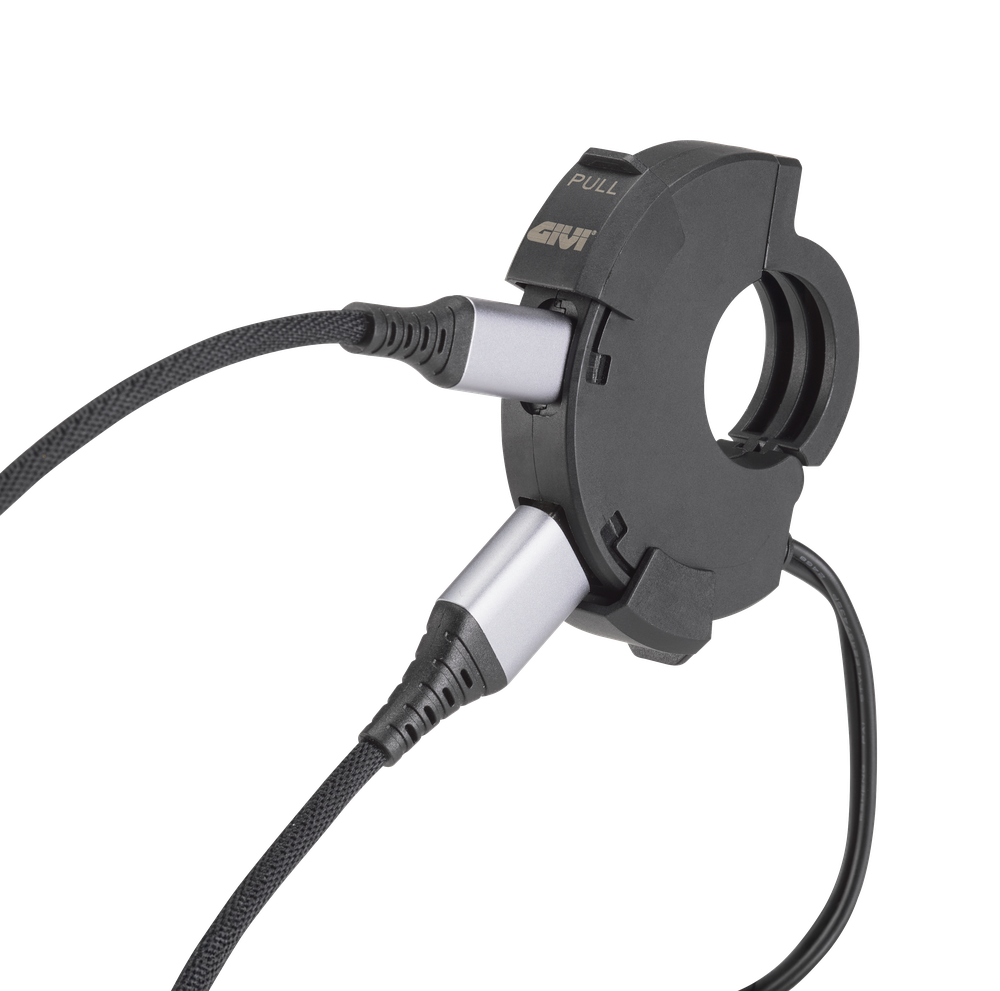 Presa elettrica USB e USB-C da manubrio
