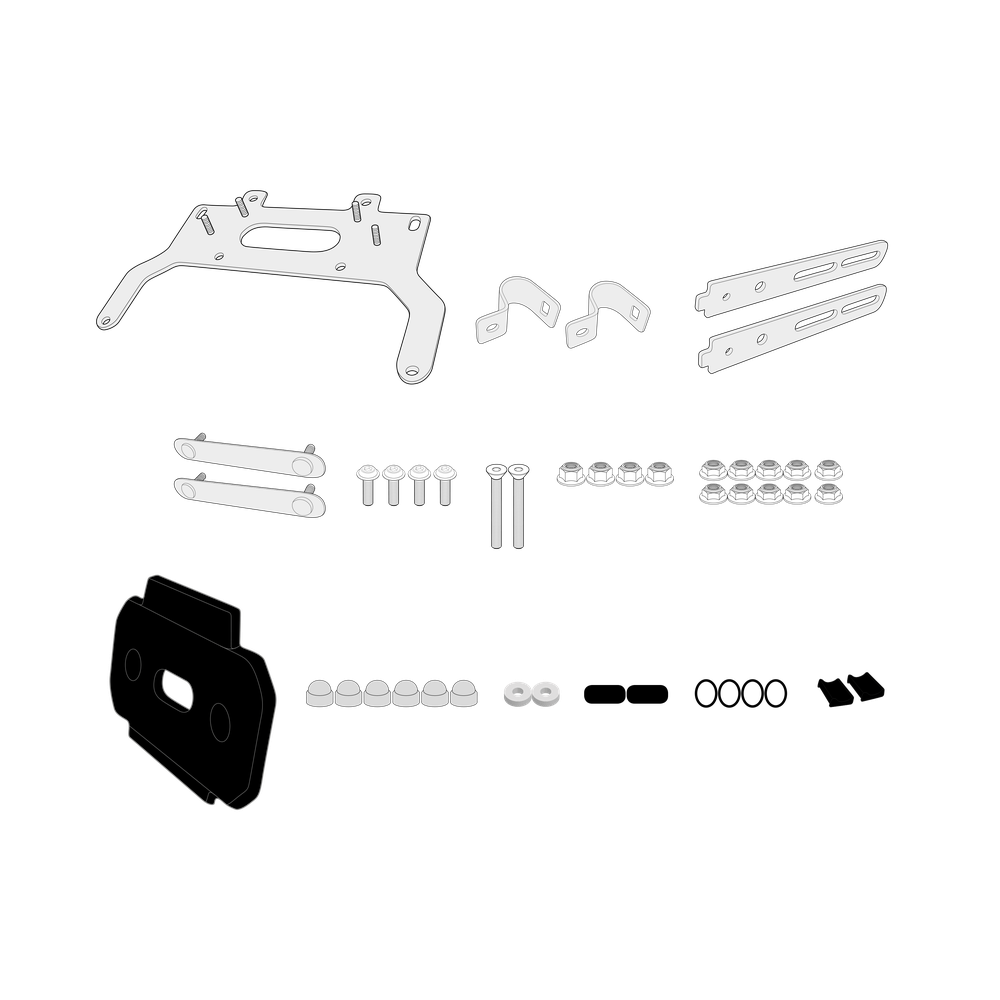 Kit di fissaggio per Toolbox GIVI S250KIT