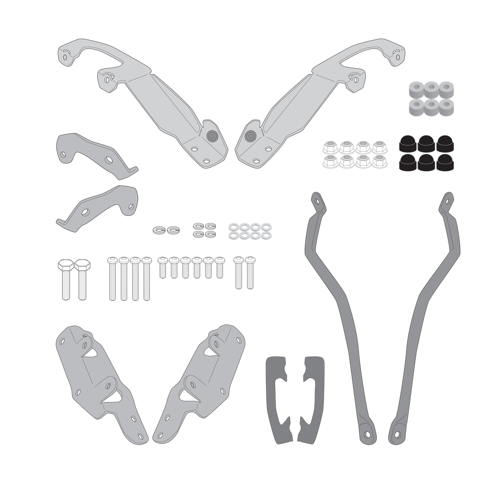Supporto per valigie centrali GIVI SR1187B