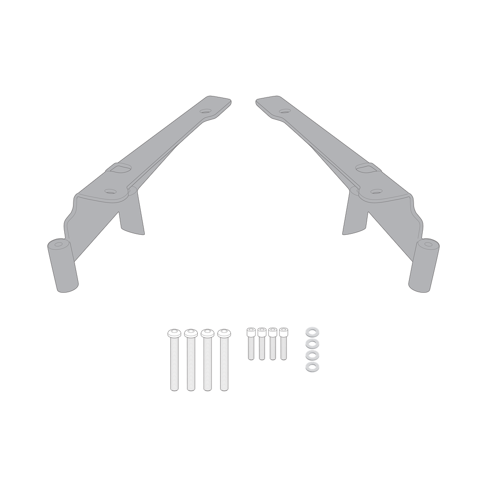 Supporto per valigie centrali GIVI SR1190